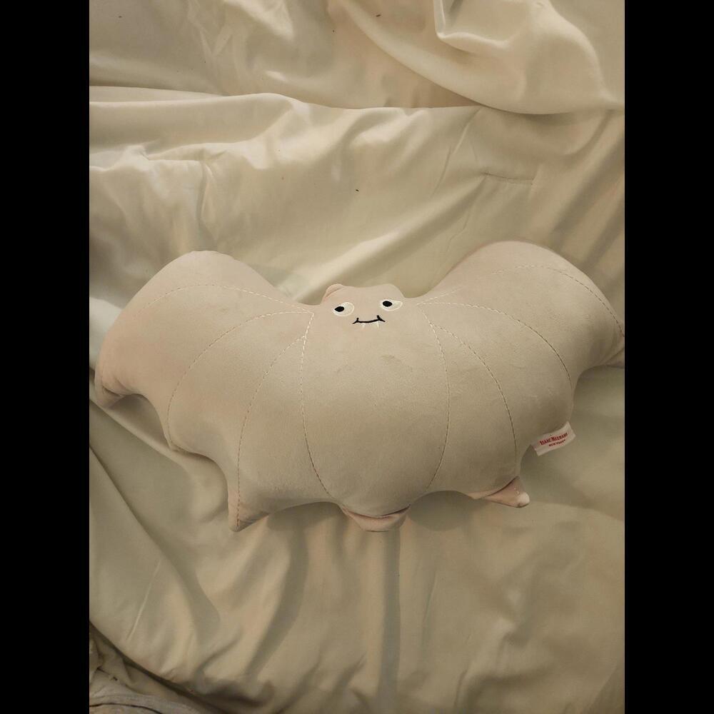 Pink Bat Pillow Isaac Mizrahi‎